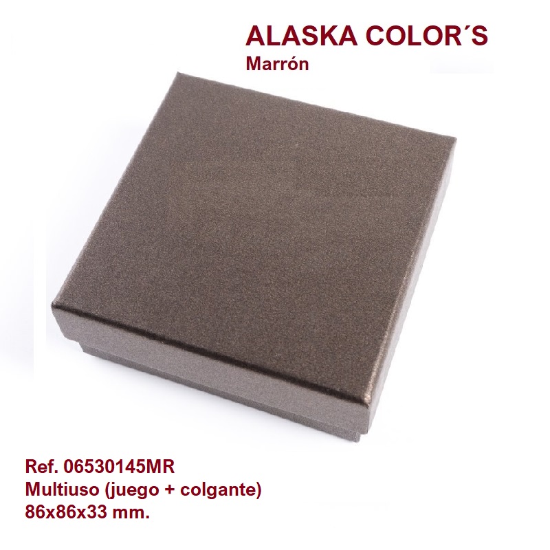 Alaska Color's BROWN multipurpose 86x86x33 mm.